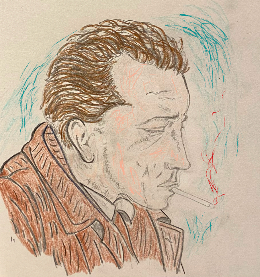 Albert Camus Drawing